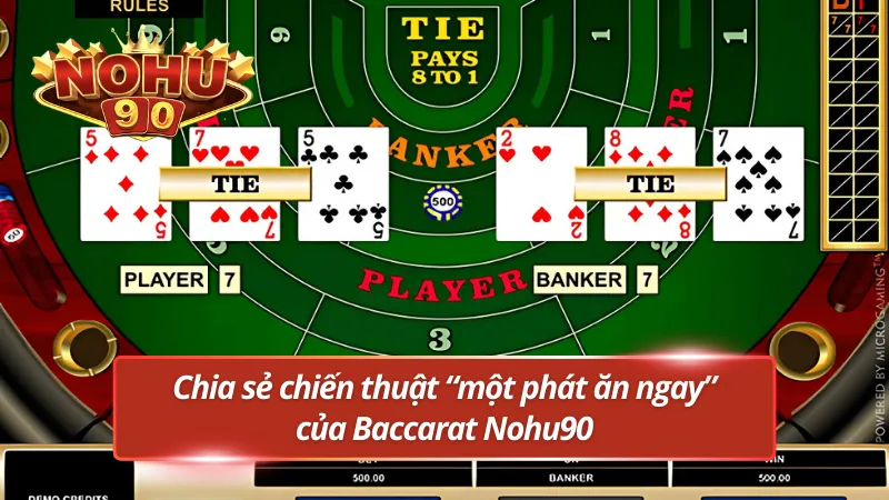 Một vài chiến thuật cơ bản giúp đẩy nhanh cơ hội thắng lớn cho bài thủ