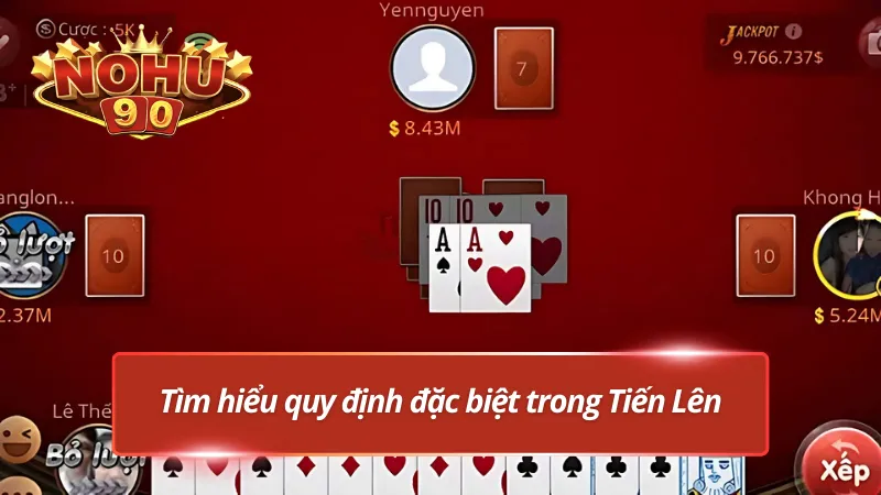 Các quy định thú vị trong khi chơi Tiến Lên online