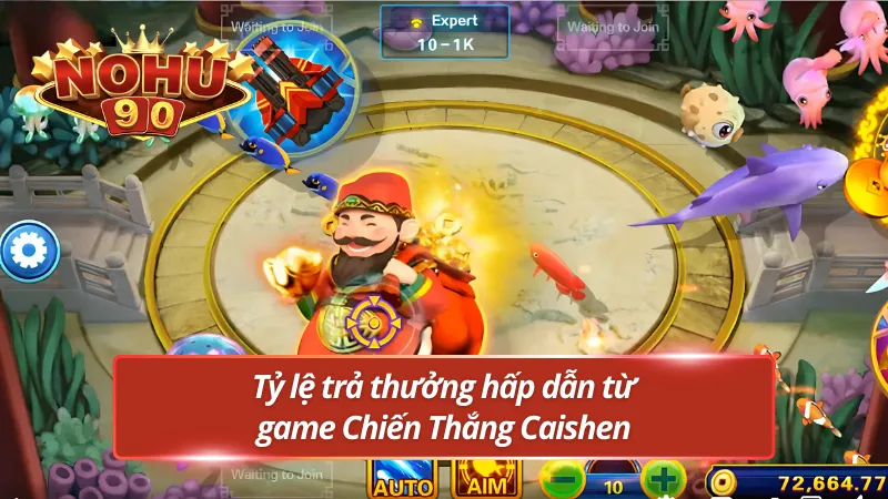 Những tỷ lệ thưởng hấp dẫn từ game Caishen
