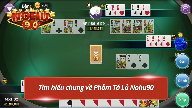 Khái quát về cách chơi phỏm