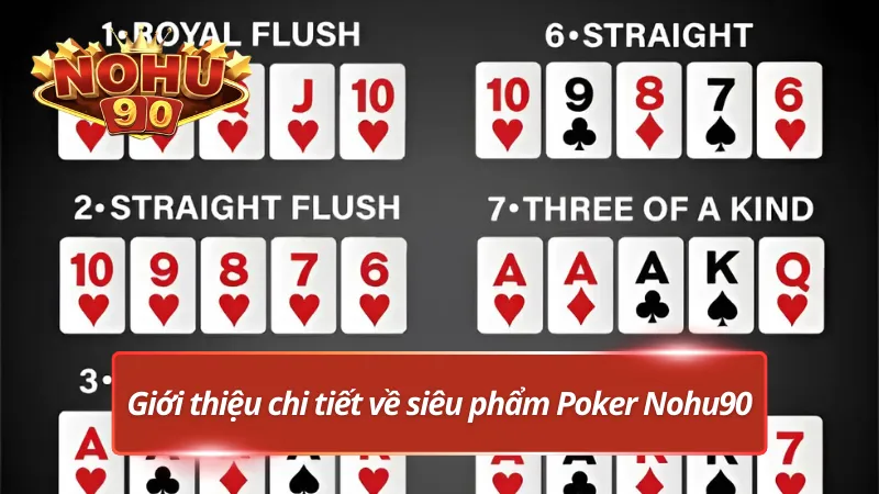 Poker Nohu90 và các thông tin sơ lược cho người chơi