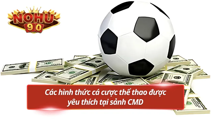 Các hình thức cá độ thể thao được yêu thích tại sảnh CMD