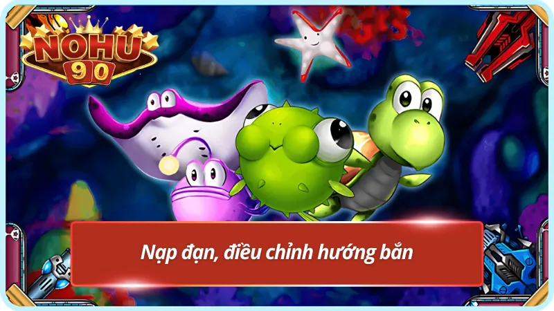 Chỉ dẫn về đạn dược trong TP tam tiên bắn cá