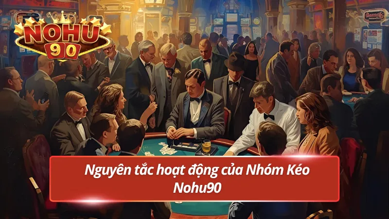 Nguyên tắc hoạt động của Nhóm kéo nổ hũ Nohu90