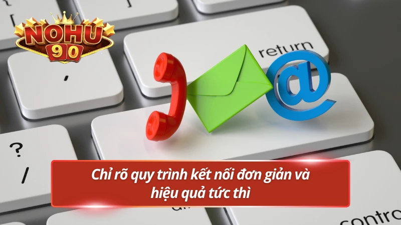 Thực hiện đúng quy trình giúp việc liên lạc được xử lý trong tích tắc